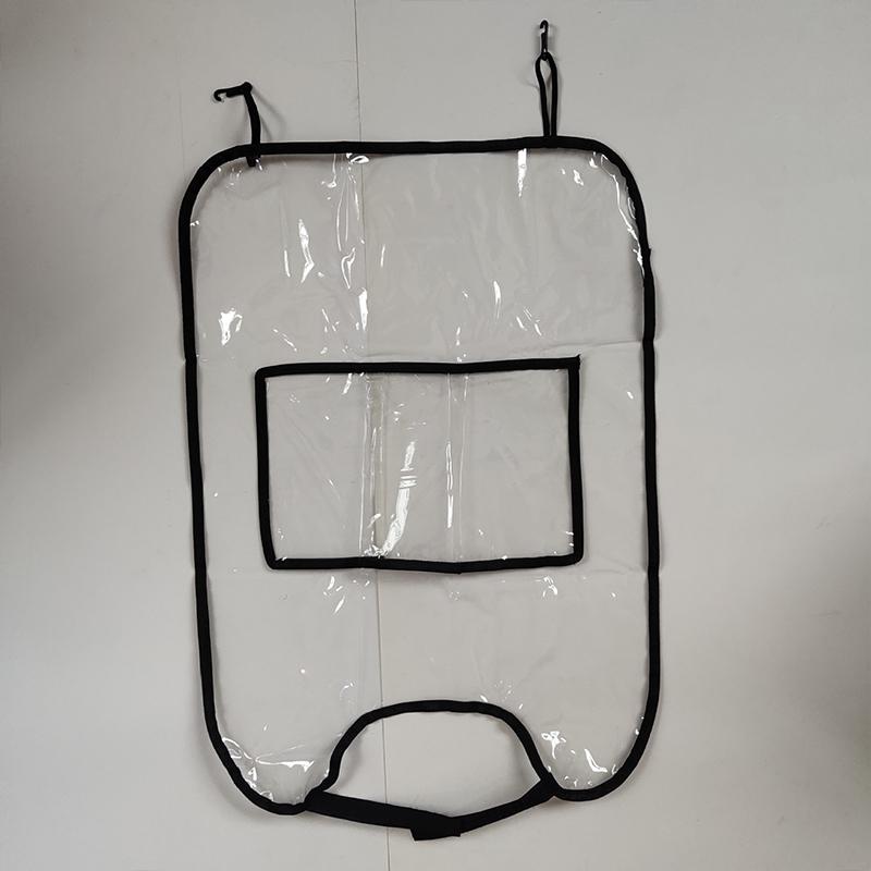 

Защитный чехол на спинку сиденья для детей, детский, для младенца, защита от пинков, грязи, черный/прозрачный, чехол на сиденье автомобиля, подушка, коврик для пинков