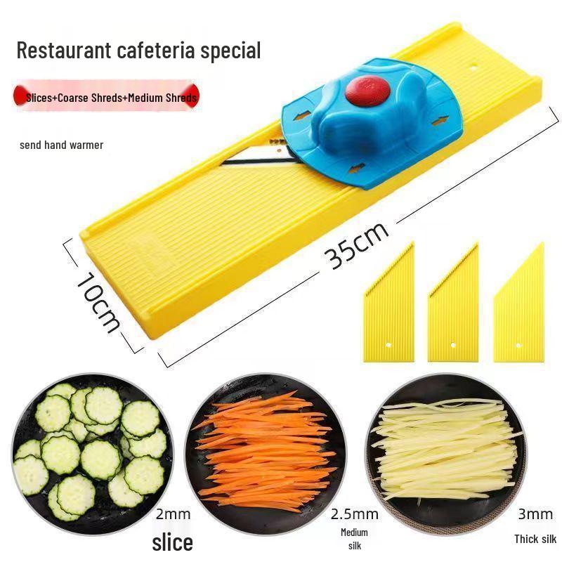 Longjiang Kommerzieller Multifunktionaler Gemüseschneider und Reibe
