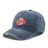 New Canada National Team Football Fan Washed Cotton Baseball Cap Adjustable Unisex Casual Sports Hat For Supporters