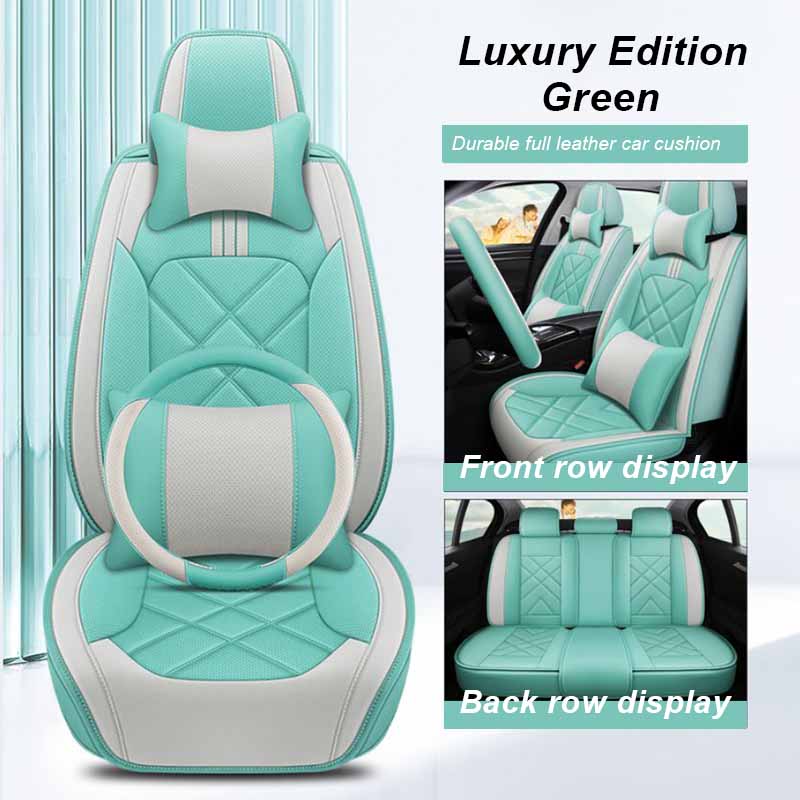 Full Set Car Seat Covers Are Available for All Seasons, Suitable for Most 5-seat Cars/SUVs/trucks/vans