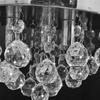 VidaXL Lustre Plafonnier Contemporain Cristal Lampe Lampe Suspendue Eclairage 240688