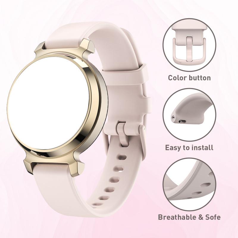 Women's Watch Strap for Garmin Lily 2 Smartwatch Band Soft Strap Expandable Clasp Multi-Color Options for Fitness Trackers