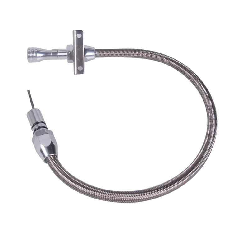 Joja de transmisie flexibilă universală din oțel inoxidabil Th350 5004 530 mm Jig de măsurare a uleiului compatibil cu Tth350 Th400 Sbc