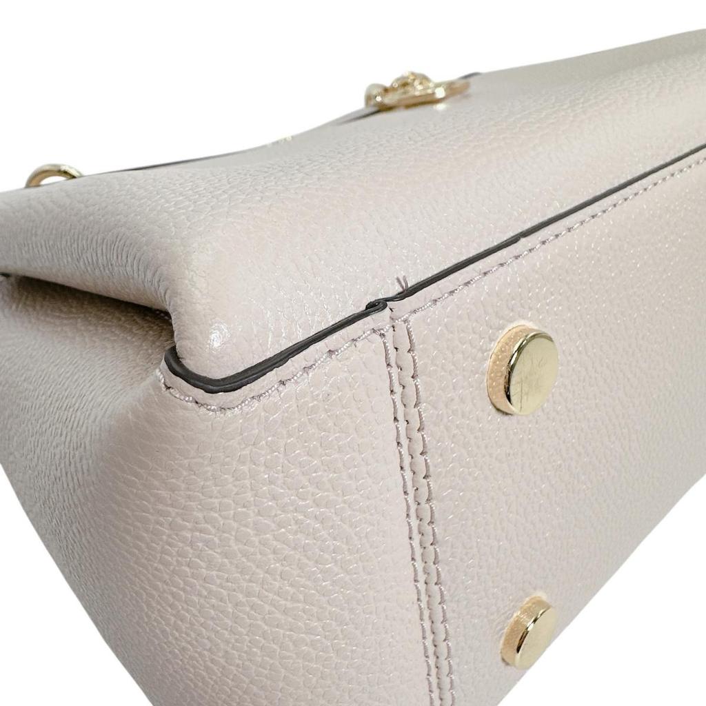 Michael Kors Shoulder Bag Handbag Cowhide Pink Beige Women Used