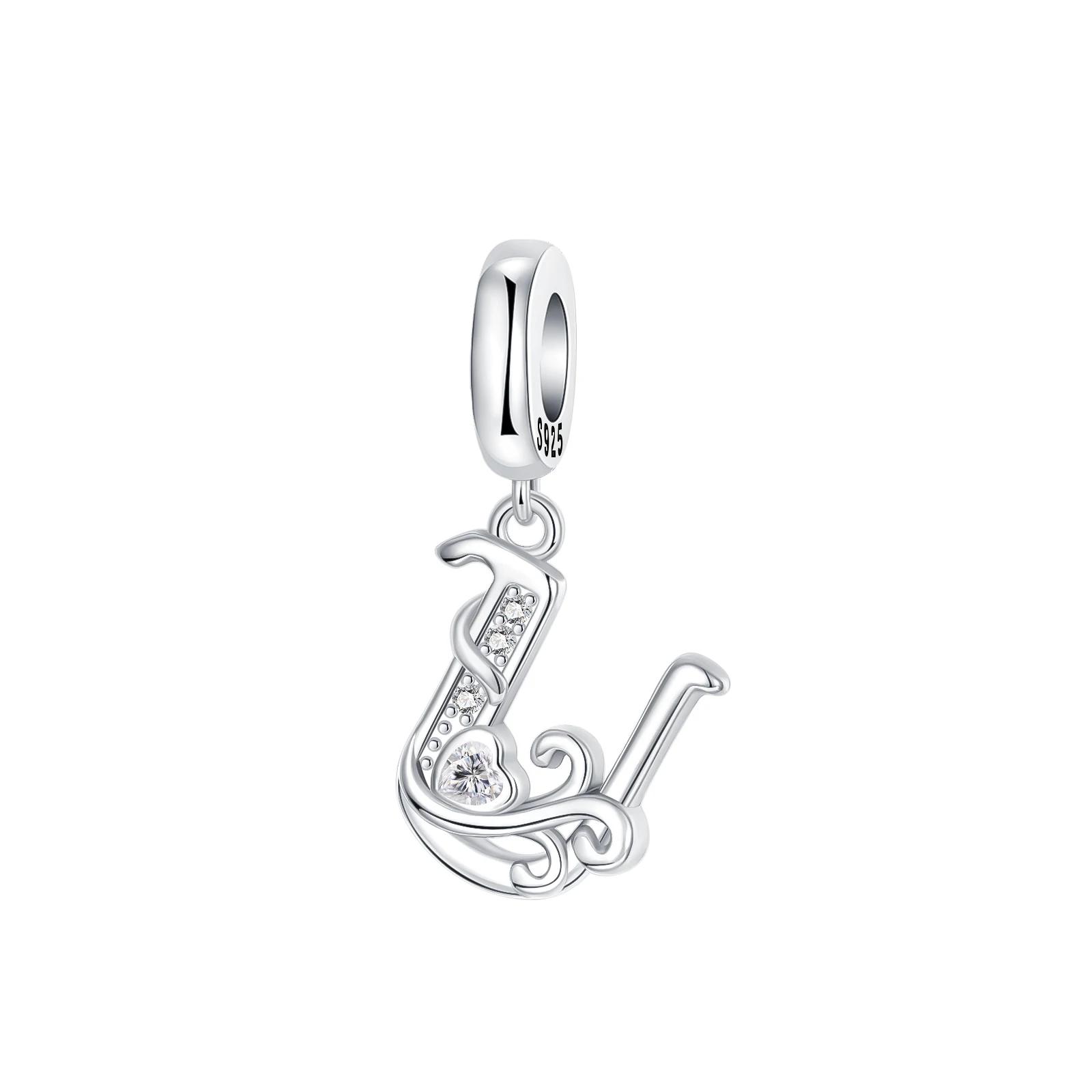 

copper Charm Bead Charms Birthday Cake Month Stone Letter Bead Zircon Pendant Bead Charms Compatible With 4mm Bracelets Do It Yourself Fine Jewellery