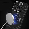 Cooling Heat Dissipation Magnetic Case for Magsafe for iPhone 16 14 15 13 12 11 Pro Max Mesh Breathable Grid Matte Hard PC Cover
