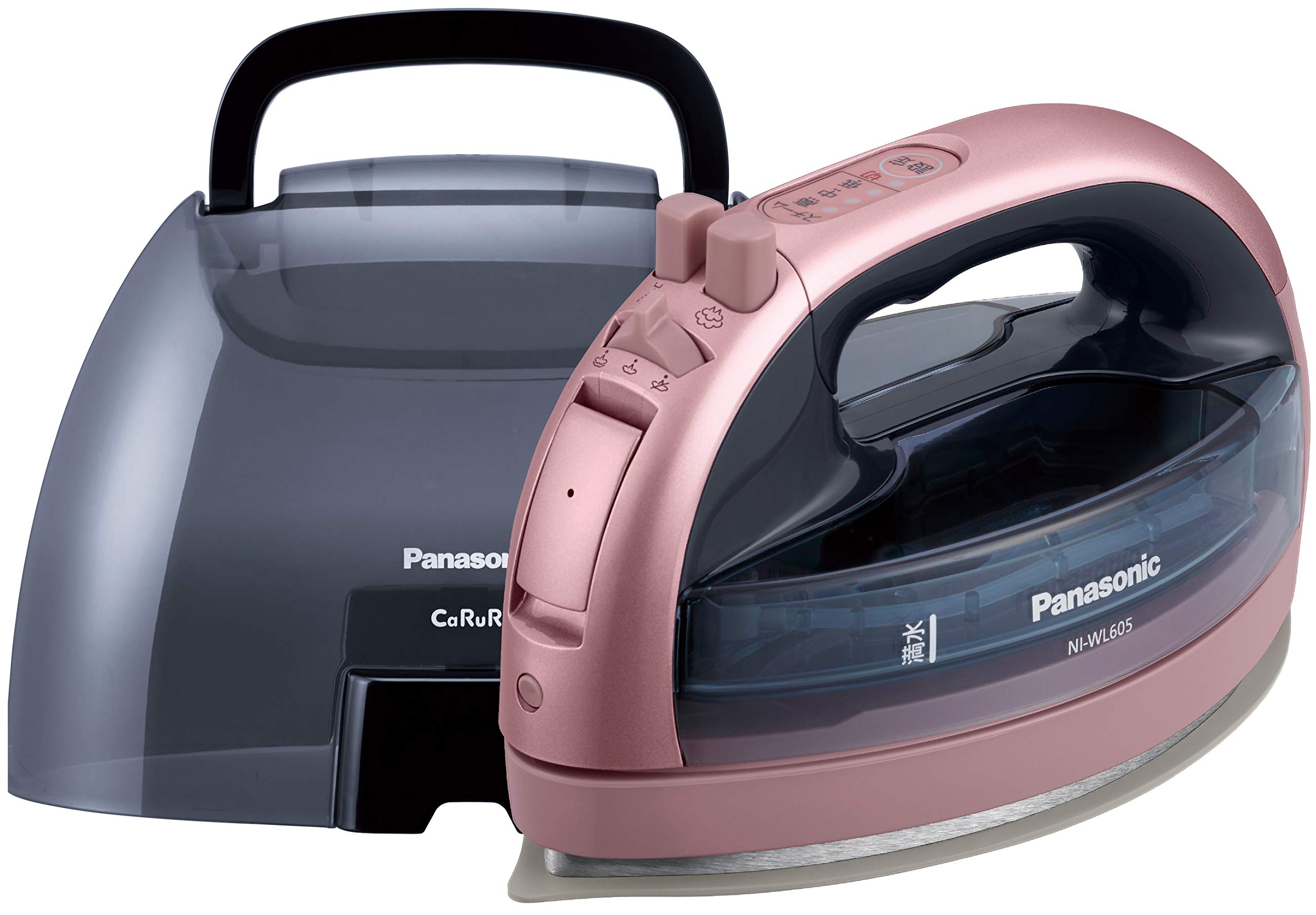 

Panasonic Cordless Steam W Head Iron Pink NI-WL605-P