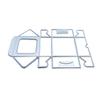 Hollow Square Candy Gift Box Metal Cutting Dies Stencil DIY Folding for Case Embossing Die Cuts Scrapbooking Template