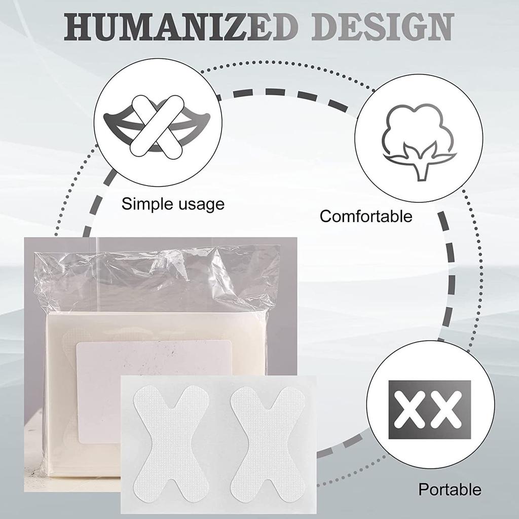 120 Blatt Mundband zum Schlafen, hält den Mund geschlossen, verhindert Schnarchen, sanfter Schlafstreifen