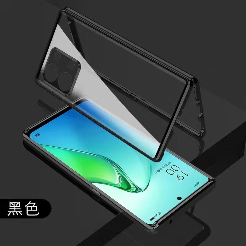 360 Full Case For OnePlus Nord 3 5G Double Sided Magnetic Adsorption Tempering Glass Protection Cover For One Plus Nord3 ACE 2V