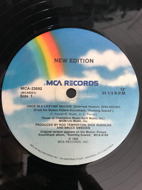 

12inch Record NEW EDITION - Once In A Lifetime Groove MCA23692 MCA 1980 US Dance & Electronica Used