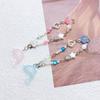 Handcrafted Dolphin Pendant Bracelet Cute Star Beaded Wristband Adjustable Chain Aesthetic Jewelry Gift for Women Girls