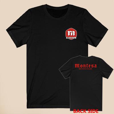 Montesa Motorcycles Men's Black Size S-5XL 2 Sided Unisex T-Shirt
