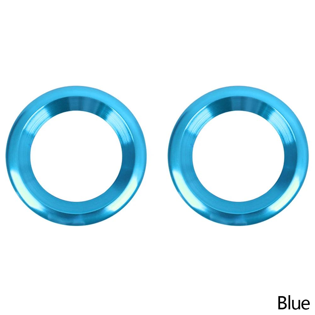 2PCS Car Decor Circle Trims Głośnik Anodowane Aluminium Car Door Audio Speaker Rings Trims dla Honda Civic 2016 2017 2018 2019