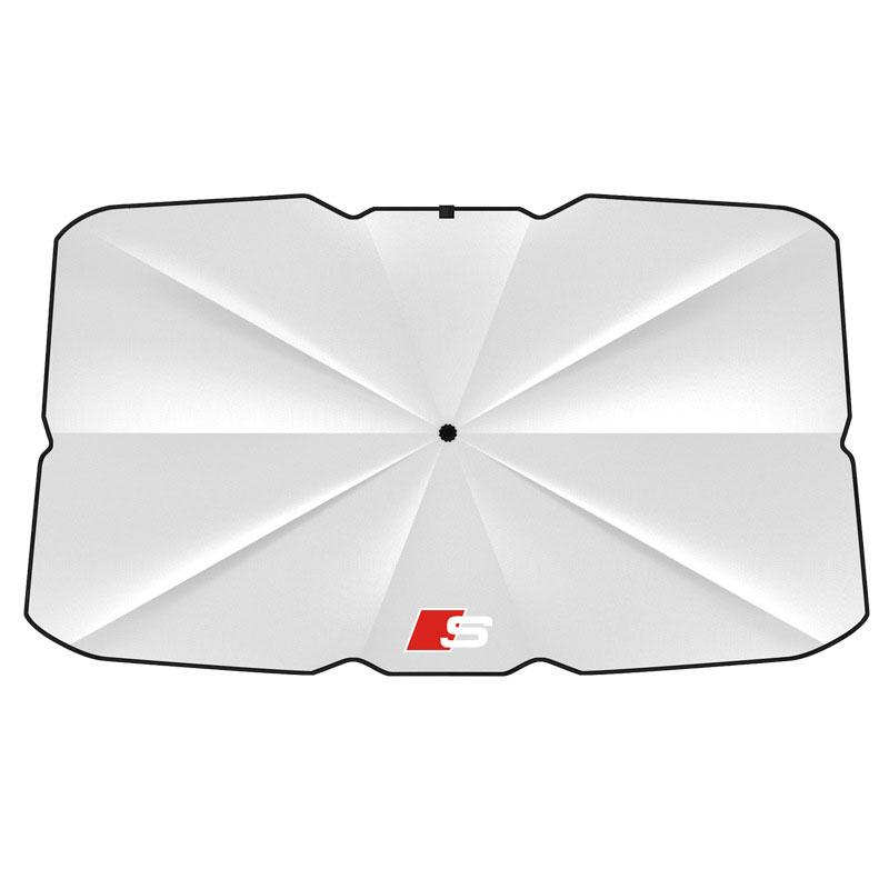 Car Sunshade Umbrella Windshield Folding Front Parasol Umbrella Type Sun Shade for Audi A3 A4 B5 B6 A3 8P 8V 8L A5 A6 C6 C5 A1 A7 A8 Q2 Q3 TT RS3 RS4
