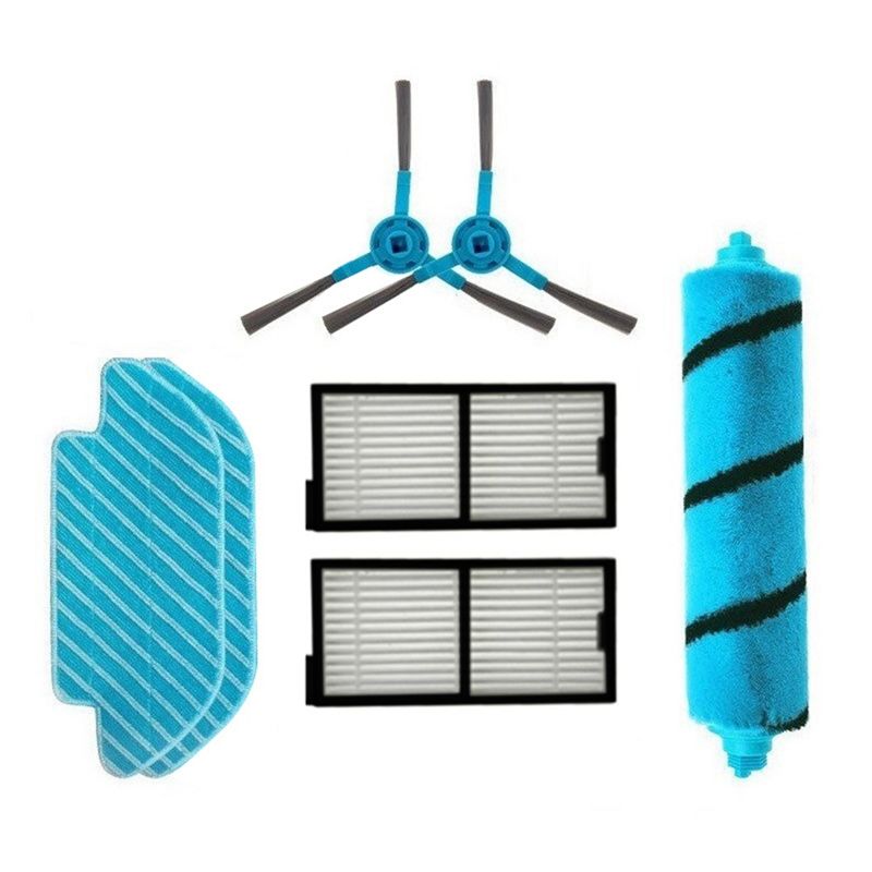 

AEE4-7Pcs HEPA Filter Side Brush Replacement Parts For Cecotec Conga 6090 7090 Robot Vacuum Cleaner Accessories синій