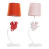 Table Lamp In Polyester Resin - HOME DECOR - 25W - 220V - Monkey - 2 Pieces - 19x17x53 Cm - Multicolor