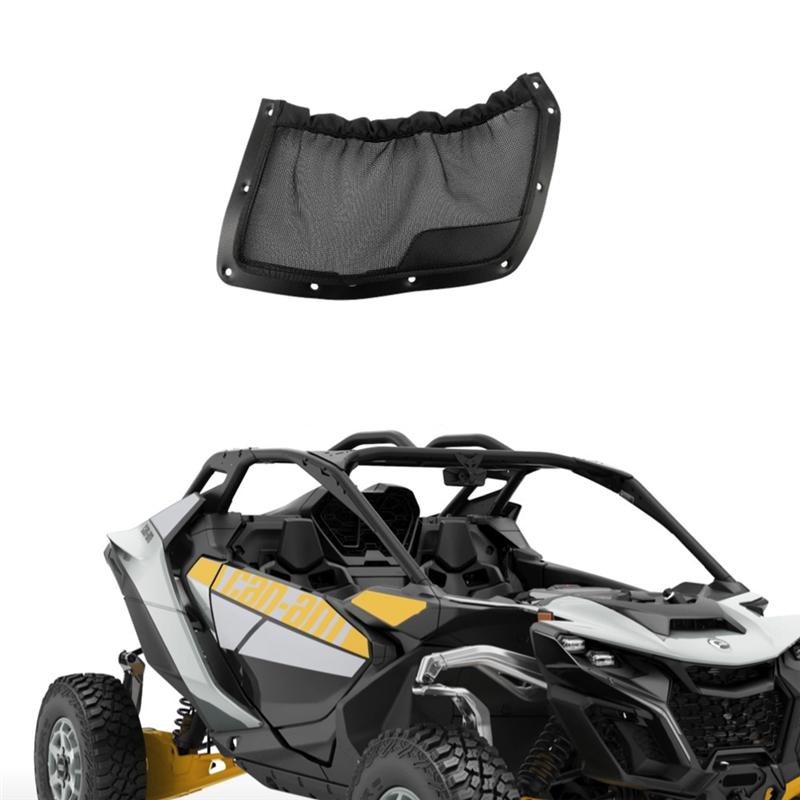 Precise Back Panel Rear Storage Net For Can Am Maverick R/X/XRS Rear Cargo Bag Organizer Seat Mesh Pocket 715008312