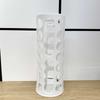 Wall-Mounted Storage Basket Multifunctional Grocery Storage Organiser Space Saving Large Capacity White Plastic Bag Dispenser