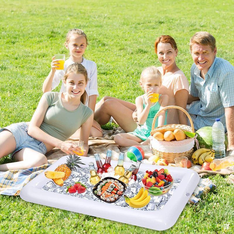 Inflatable Ice Bar for Chilled Beverages and Water Parties