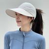 Women Baseball Hat Extended Brim Sun Protection UPF Quick-Dry Adjustable Fit Outdoor Baseball Cap Travel Riding Hat