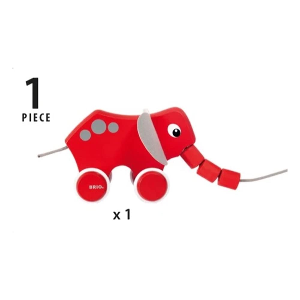BRIO Pull Toy Elephant 30186