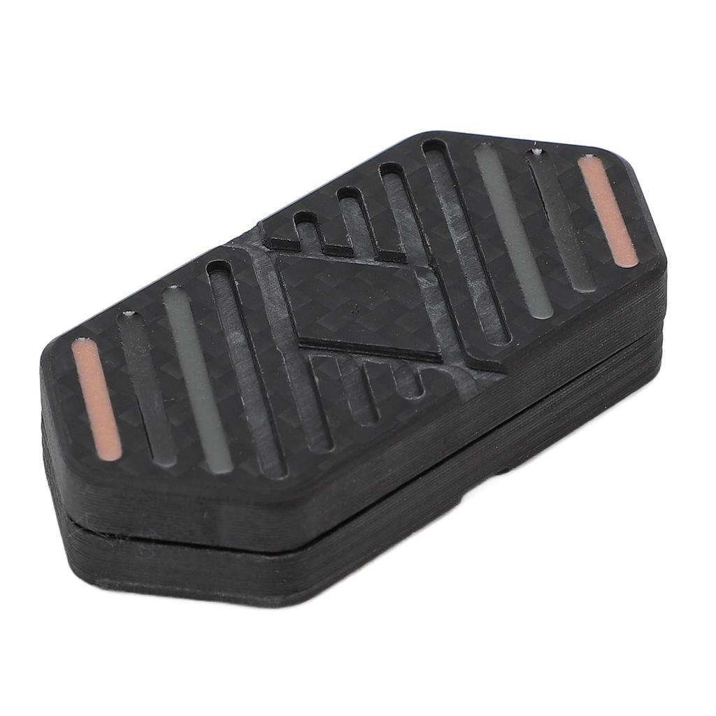Fingertip Push Card Luminous Carbon Fiber Push Slider Toy Portable Fingertip Slider Toy for Office