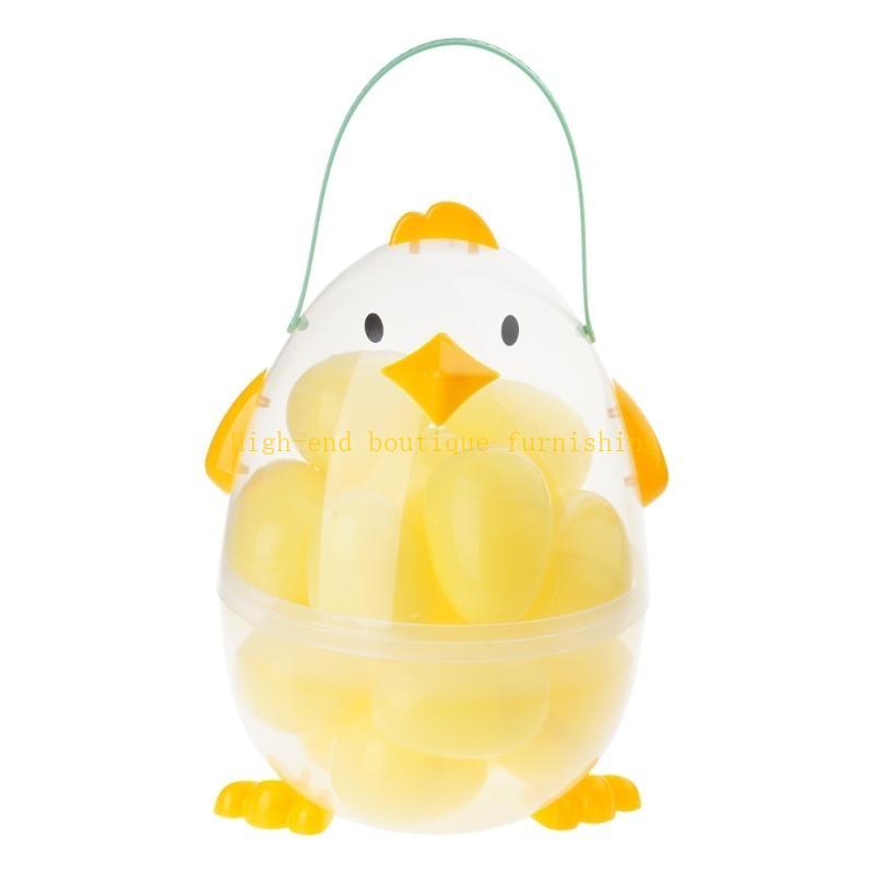  Easters Box Gift Boxes Chicken Treat Candy Box Easters Celebration Box Polystyrene Texture for Treats and Candy