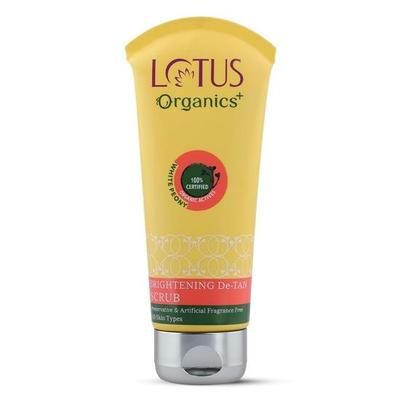Lotus Organics+ Opklarende De-Tan Ansigtsmaske | For Blød, Glødende & Strålende Hud 100G