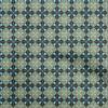 oneOone Cotton Flex Blue Fabric Arabic Moroccan Quilting Supplies Print Sewing Fabric By The Yard 40 Inch
