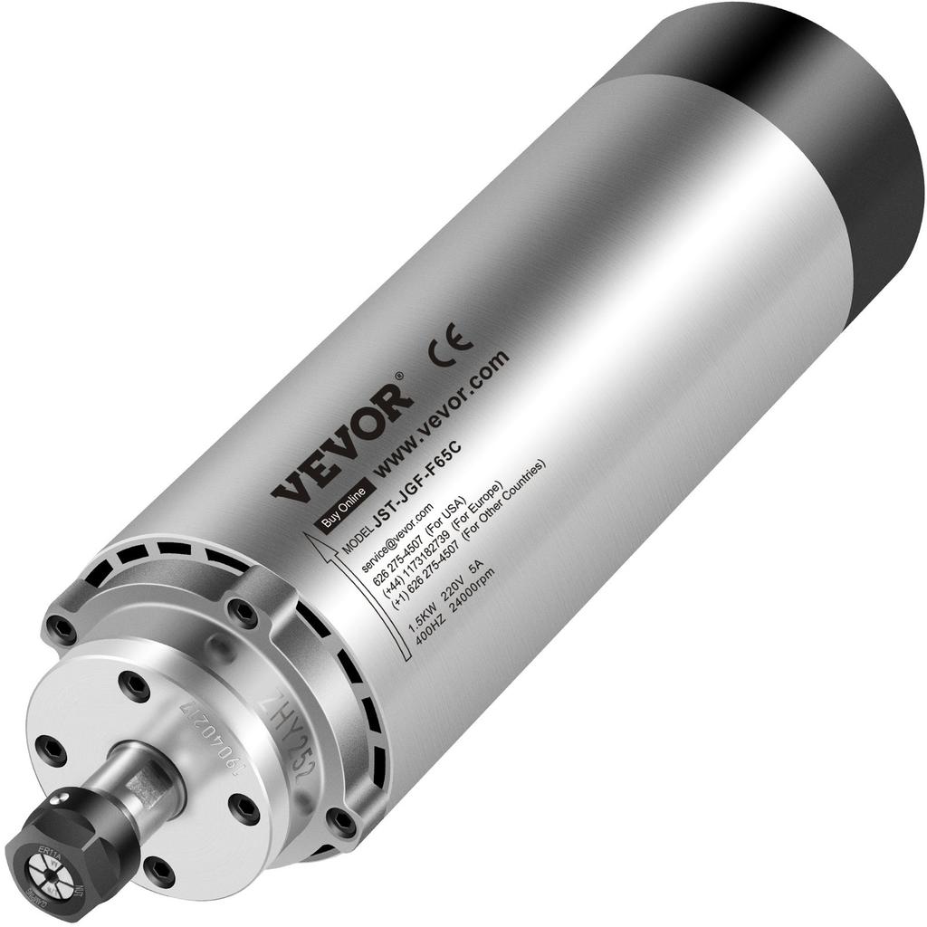 1,5 kW 220 V Vzduchem chlazený vřetenový motor CNC vřetenový motor s vzduchovým chlazením pro CNC gravírovací frézku