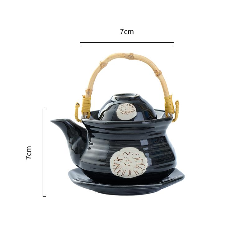 

Керамический чайник в японском стиле Чайники Чайная утварь Чашка Самовар Ретро Домашний чай Пуэр Кофейники Чашка Заварник для чая Кухонные принадлежности