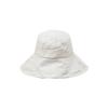 DakS Women S Beige Check contraSt Linen Floppy Hat Dbhe4e121i2