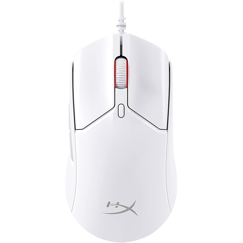 

HyperX Pulsefire Haste 2 gaming mouse For gamers Super lightweight 53g High precision white 6N0A8AA [product]