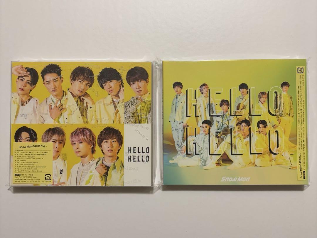 

[USED] Snow Man HELLO HELLO First Edition A, Regular Edition