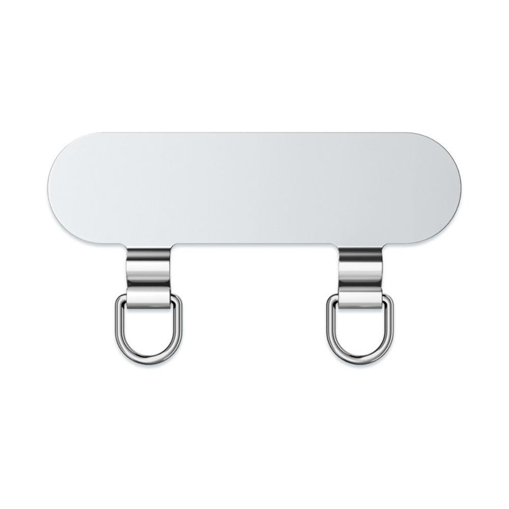 Stainless Steel Phone Lanyard Patch Clips Ultra-thin Phone Lanyard Connecter Metal Gasket