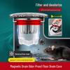 Universal Silicone Floor Drain Deodorizer and Anti-odor Backflow Cover