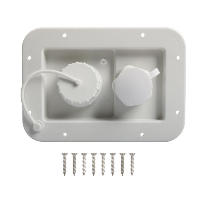 RVs Water Fill Inlet Check Valves City Water Inlet Corrosion Resistant PP Not Return Flow Control 1