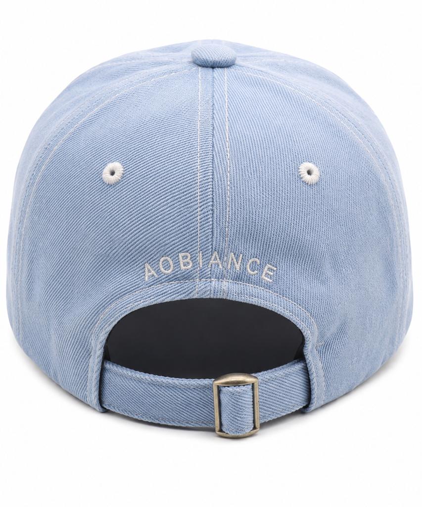 Aobieonseu Abac Denim Ball Cap (Light Blue)
