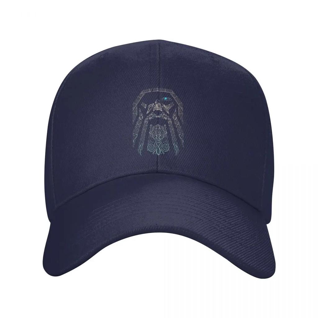 Custom Punk Unisex Blue Eye Oden God Baseball Cap Adult Adjustable Dad Hat for Unisex Women Outdoor Snapback Caps