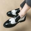 Men's Formal Leather Brogue Tassel Loafers: Casual Slip-On Wedding Shoes