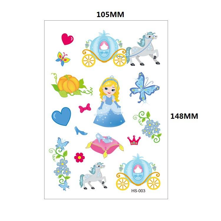 Kinder Tattoos Aufkleber Glitzer Goldstaub Cartoon Schmetterling Regenbogen Insekt Sonnenblume Farbset Niedliche Aufkleber