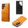 For Samsung Galaxy S25 Ultra Case Calf Texture PU Leather Hard PC Protective Phone Cover