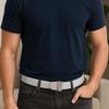 Zinc Zinc Alloy Canvas Waistband Solid Color Sturdy Cloth Belt Fashion Men Weaving Belt  Gifts