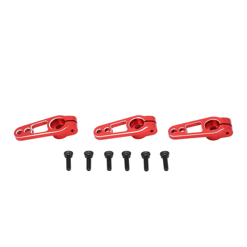 3pcsCelsiusset 25T Steering Servo Arms for 1Celsius10 Remote Control Car Aluminum Alloy Servo Arm