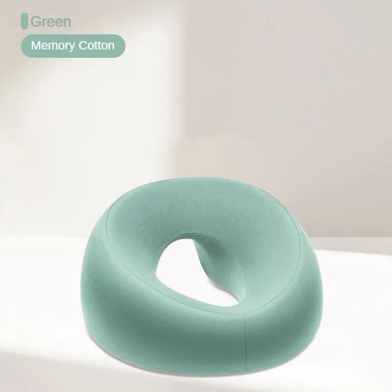 Ergonomics Lying Down Pillow Memory Foam Breathable Head Rest Support Pillow Body Massage Face Rest Pillow for Beauty Salon