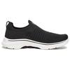 Skechers Go Walk 7 Comfortable Retro Versatile Breathable Support Low-Top Casual Shoes Men Sneaker Black 216634-BLK