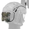 Batteriebox-Haltevorrichtung Dummy-Modell Realistischer Batterieaufbewahrungshalter Pack Helm-Batteriegehäuse Beutel für AN/PVS31