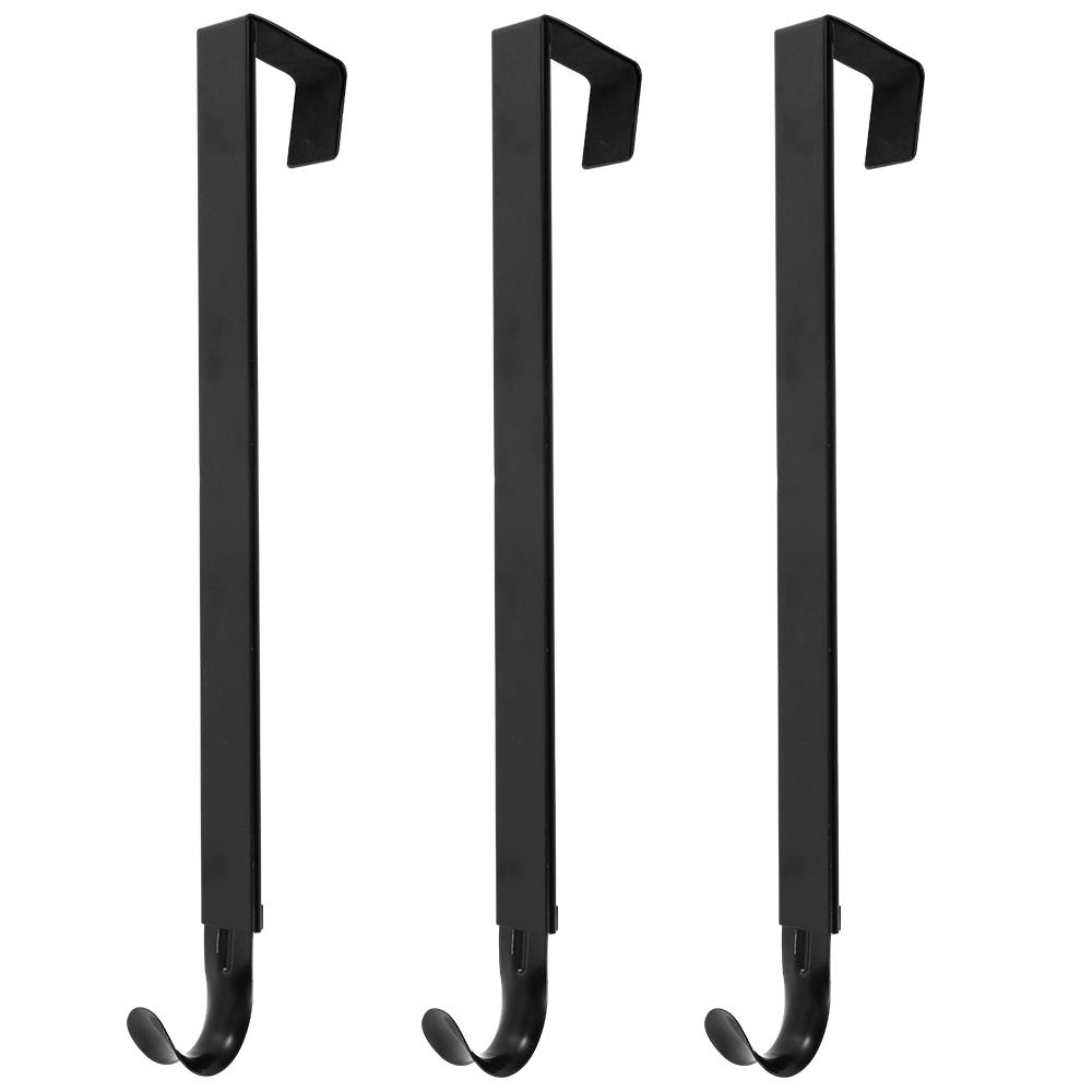 Feiertags-Kranzhaken-Kleiderbügel, abnehmbares Tür-Lagerregal, Organizer, Manteltasche, Hut, Bademantel, Hängehalter, ausziehbares Kleiderbügelgestell