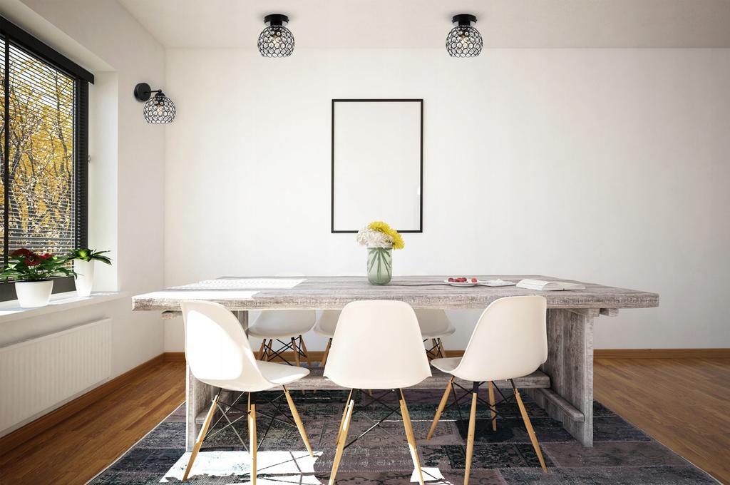 LOFT CEILING LAMP CRYSTAL BALL LED